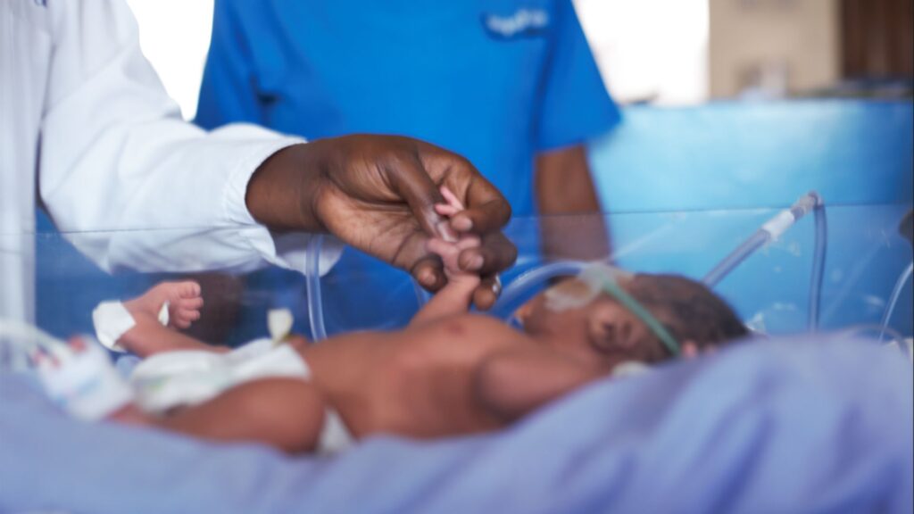 BCPAP, used to treat Respiratory distress syndrome, a common condition treated in the neonatal intensive care unit