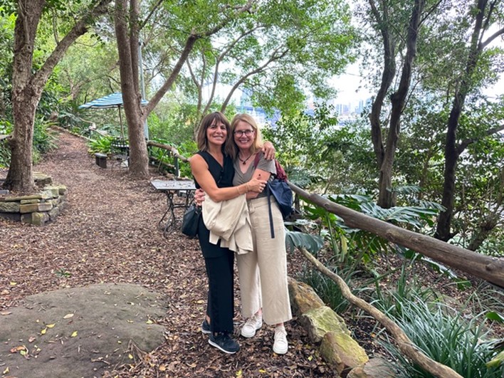 Two of Adara's incredible female supporters Rita and Lorena Uechtritz